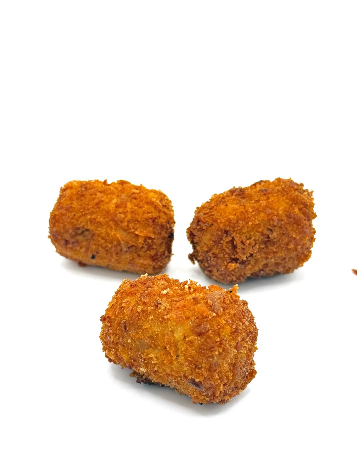 CROQUETAS DE POLLO AL CURRY VERDE TAILANDÉS